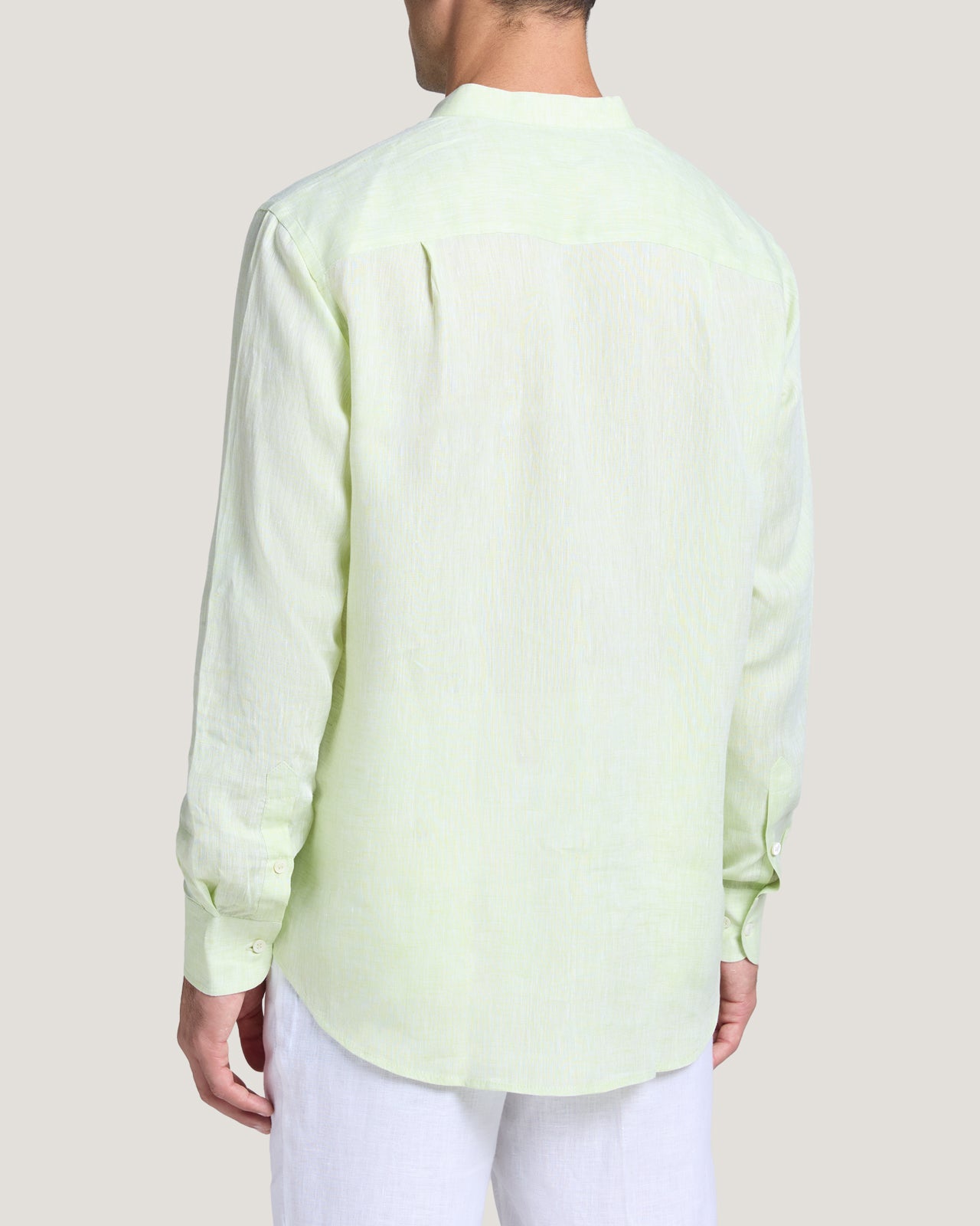 Maxwell Mandarin Linen Shirt