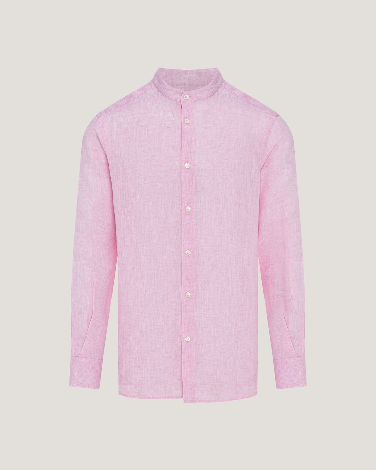 Maxwell Mandarin Linen Shirt