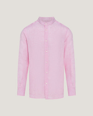 Maxwell Mandarin Linen Shirt