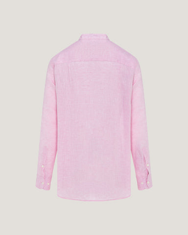 Maxwell Mandarin Linen Shirt