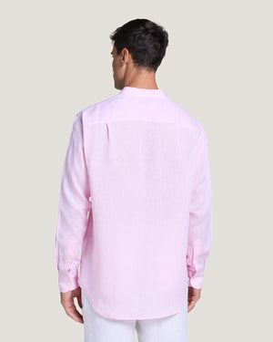 Maxwell Mandarin Linen Shirt