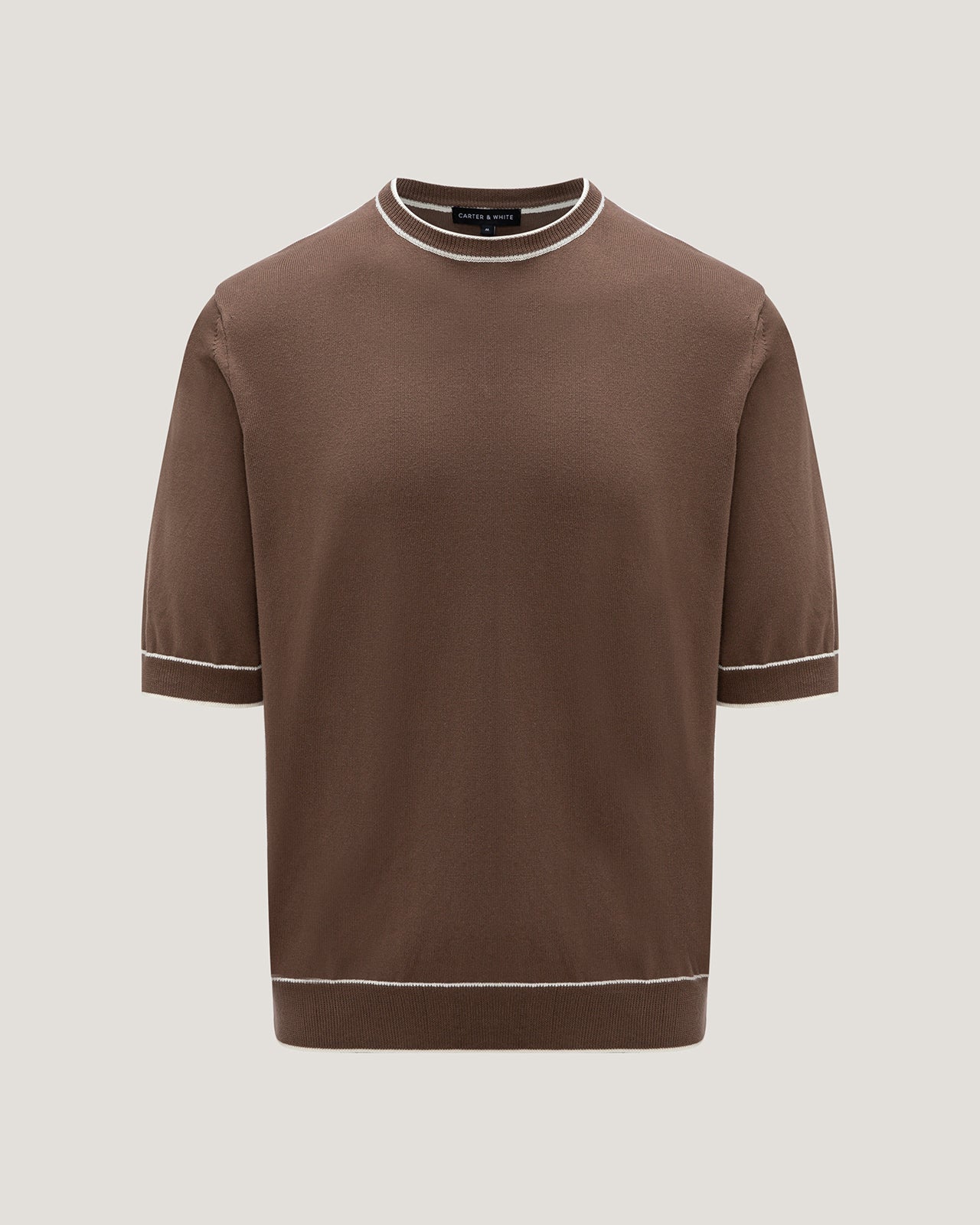 Men Masha Crewneck Pima Cotton Tshirt
