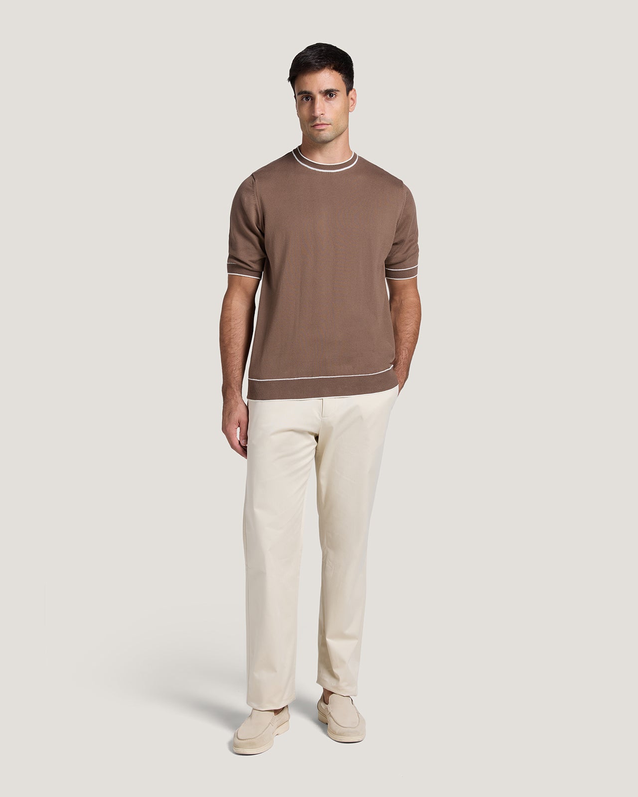 Men Masha Crewneck Pima Cotton Tshirt