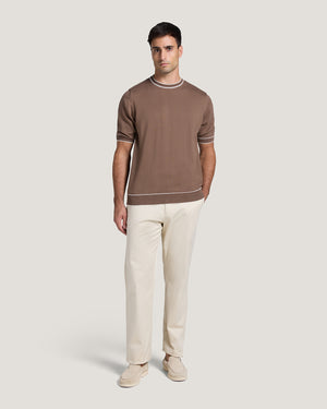 Men Masha Crewneck Pima Cotton Tshirt