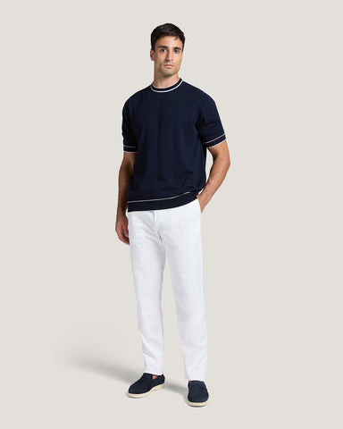 Men Masha Crewneck Pima Cotton Tshirt