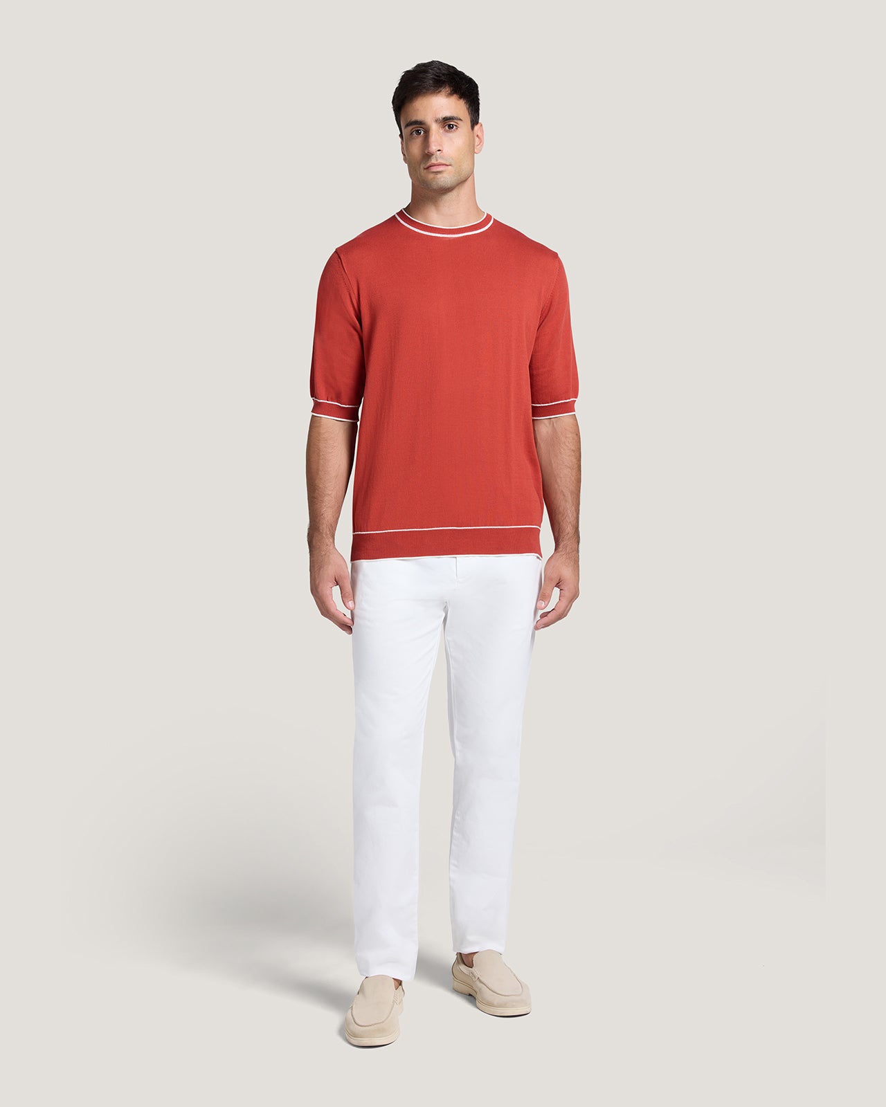 Men Masha Crewneck Pima Cotton Tshirt