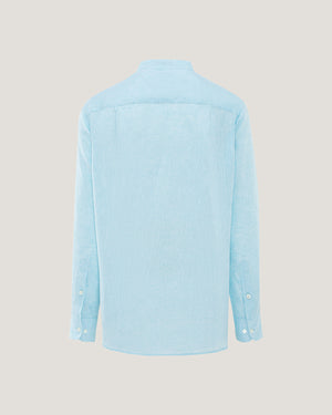 Maxwell Mandarin Linen Shirt