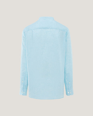 Maxwell Mandarin Linen Shirt