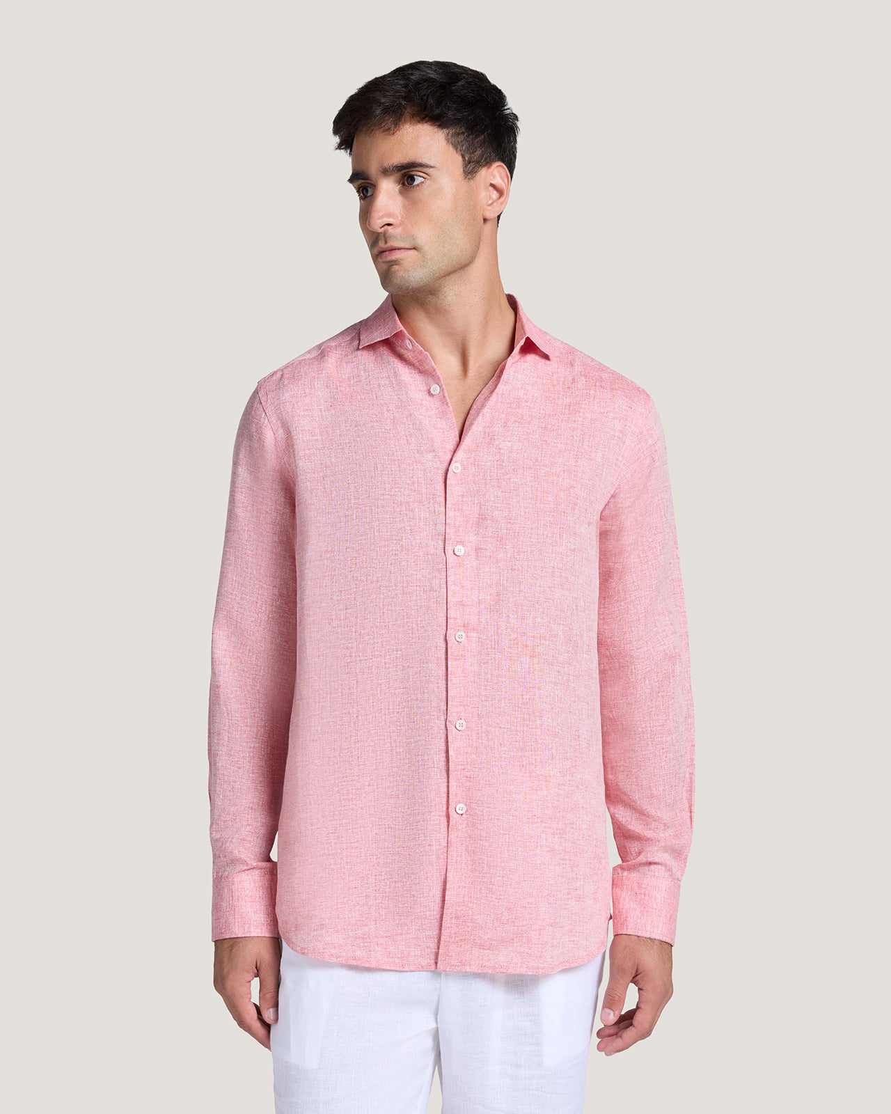 Men Classic Linen Shirt