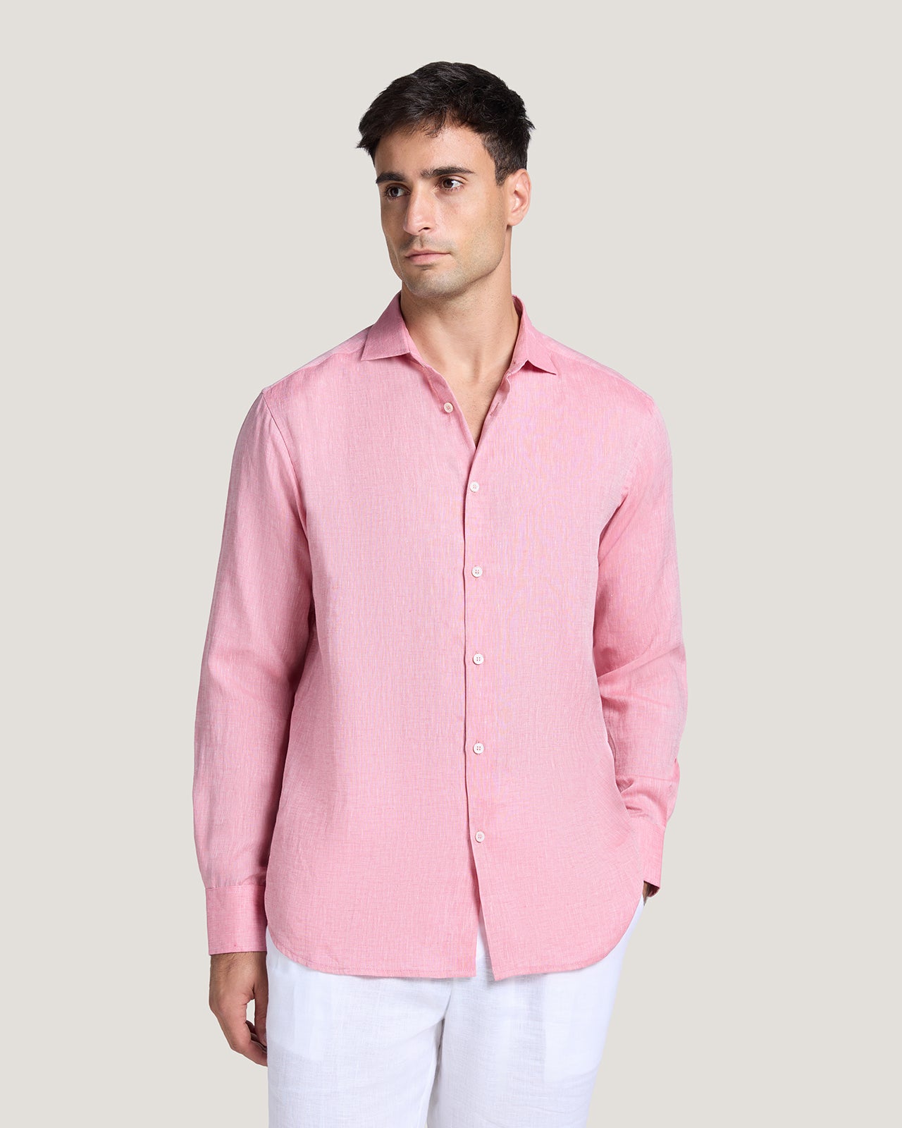 Men Classic Linen Shirt