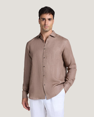Men Classic Linen Shirt