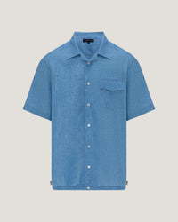 Marwan Short Sleeve Linen Shirt