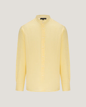 Maxwell Mandarin Linen Shirt