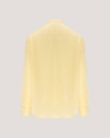 Maxwell Mandarin Linen Shirt