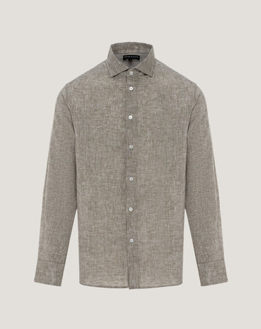 Men Classic Linen Shirt