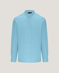 Maxwell Mandarin Linen Shirt