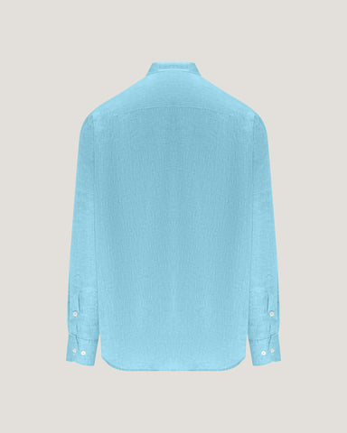 Maxwell Mandarin Linen Shirt