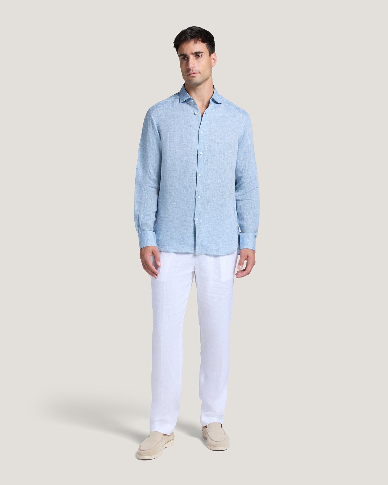 Men Classic Linen Shirt