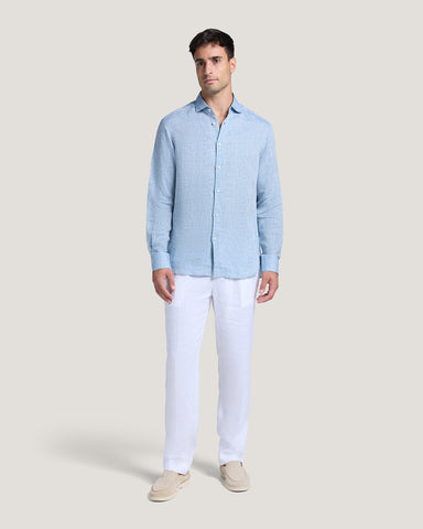 Men Classic Linen Shirt