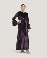 Women Eriny Velvet Maxi Dress