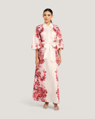 Women Judith Printed Maxi Shirt Dress