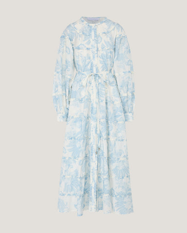 Women Rowdha Ruffle Printed Maxi Dress