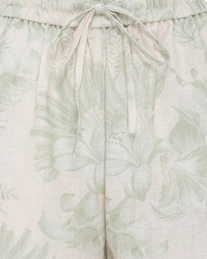 Women Jamila Border Print Trousers