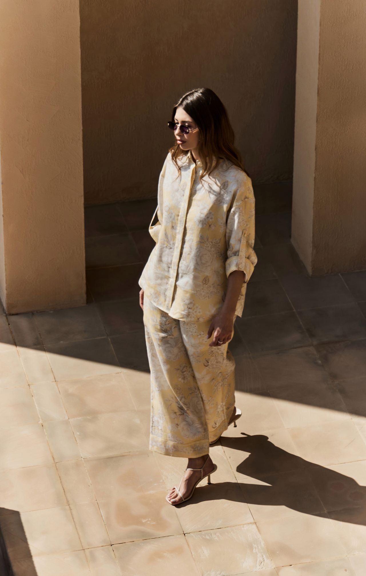 Women Jamila Border Printed Shirt