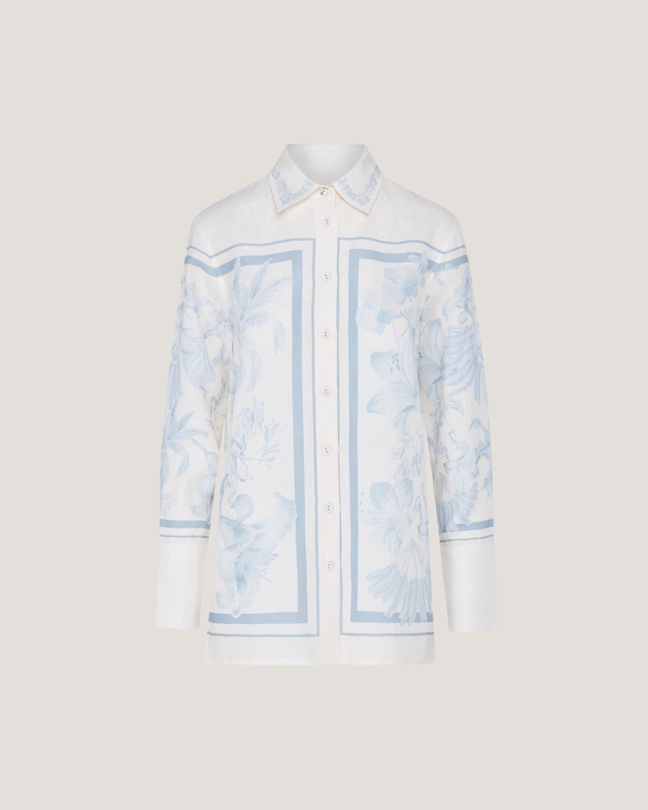 Women Kate Panel Print Shirt