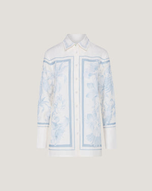 Women Kate Panel Print Shirt