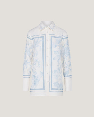 Women Kate Panel Print Shirt