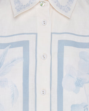 Women Kate Panel Print Shirt