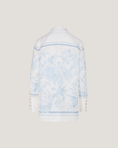 Women Kate Panel Print Shirt