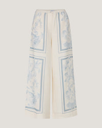 Women Kate Panel Print Trousers