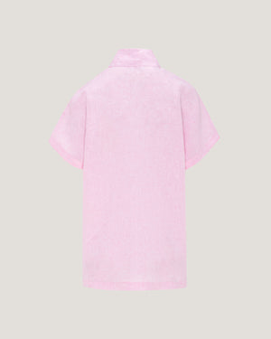 Jemma High Collar Placket Top