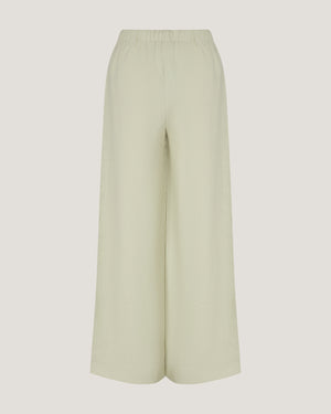 Women Jade Straight Leg Linen Trousers