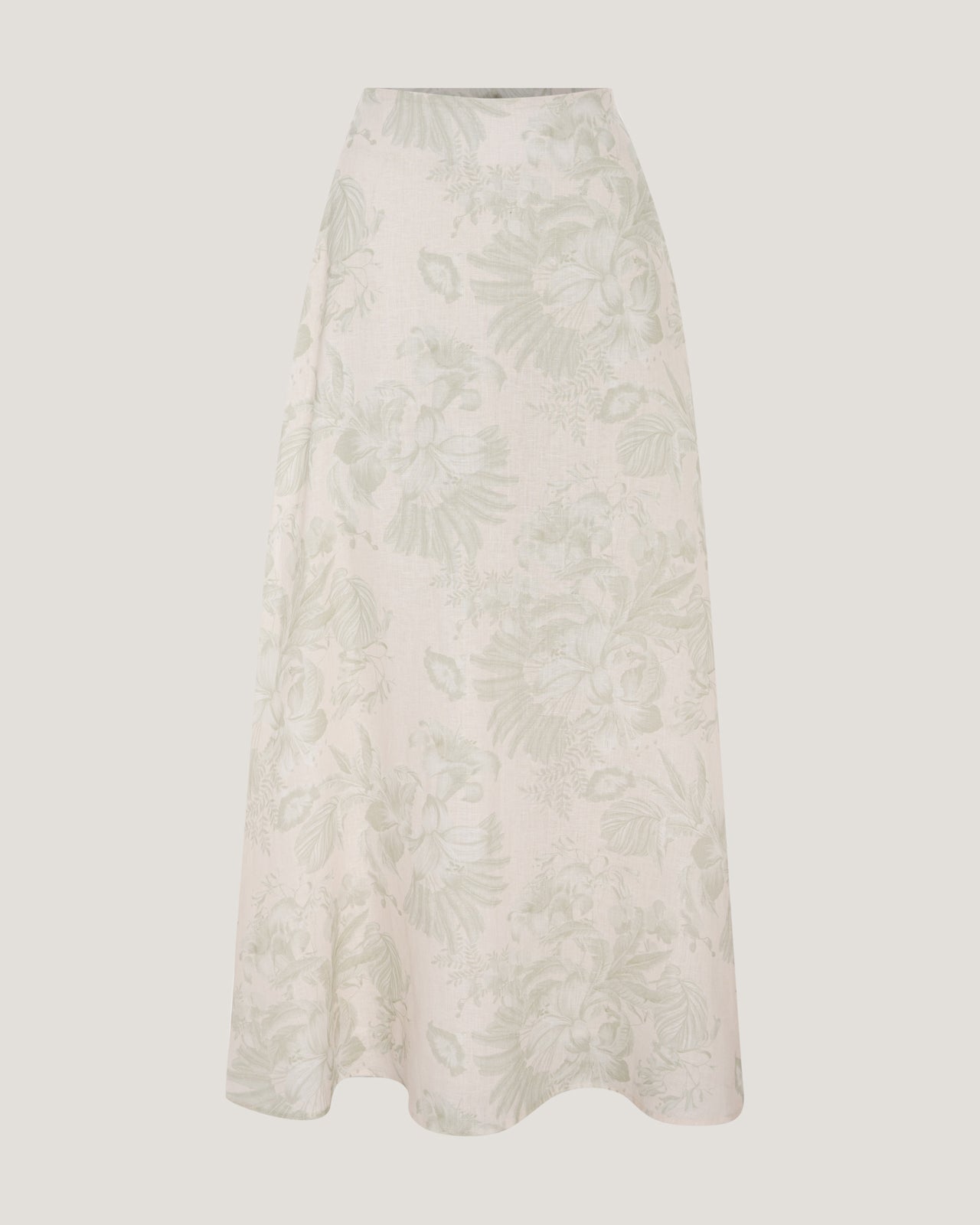 Women Clara Classic Printed Flared Skirt