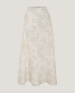 Women Clara Classic Printed Flared Skirt