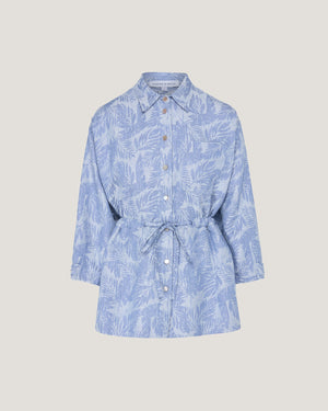 Women Carla Denim Jacquard Shirt