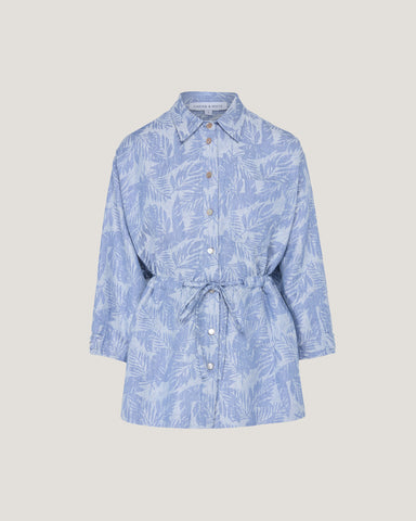Women Carla Denim Jacquard Shirt