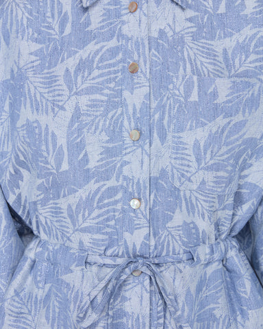 Women Carla Denim Jacquard Shirt