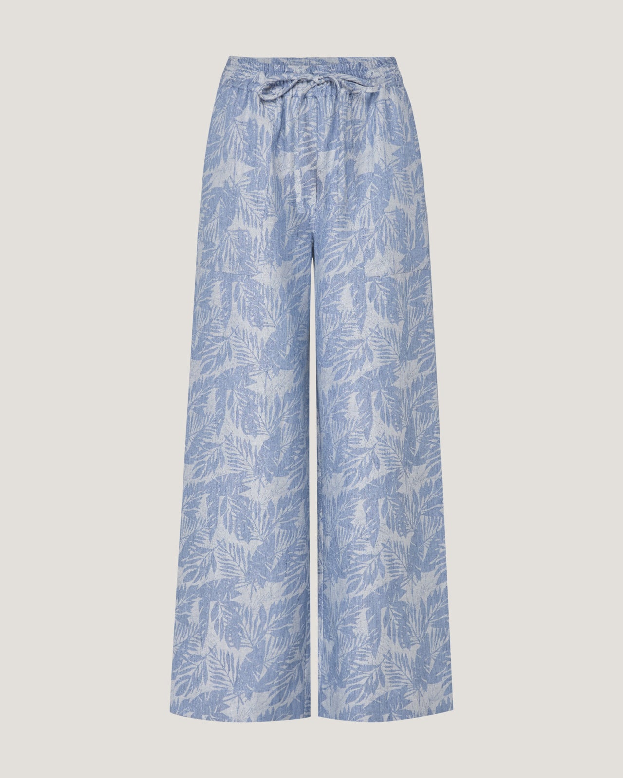 Women Carla Denim Jacquard Trousers