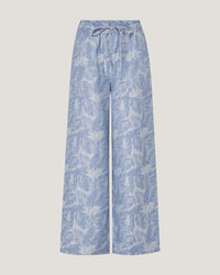 Women Carla Denim Jacquard Trousers
