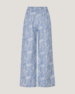Women Carla Denim Jacquard Trousers