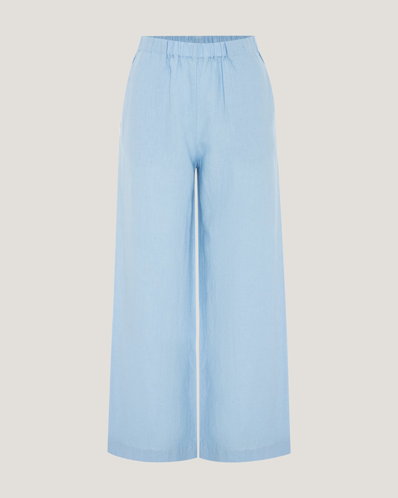 Women Jade Straight Leg Linen Trousers