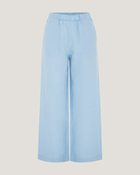 Women Jade Straight Leg Linen Trousers