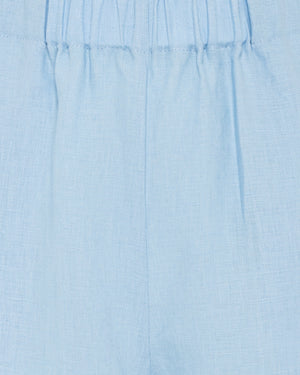 Women Jade Straight Leg Linen Trousers