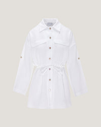 Daria Drawstring Dropped Shoulder Shirt