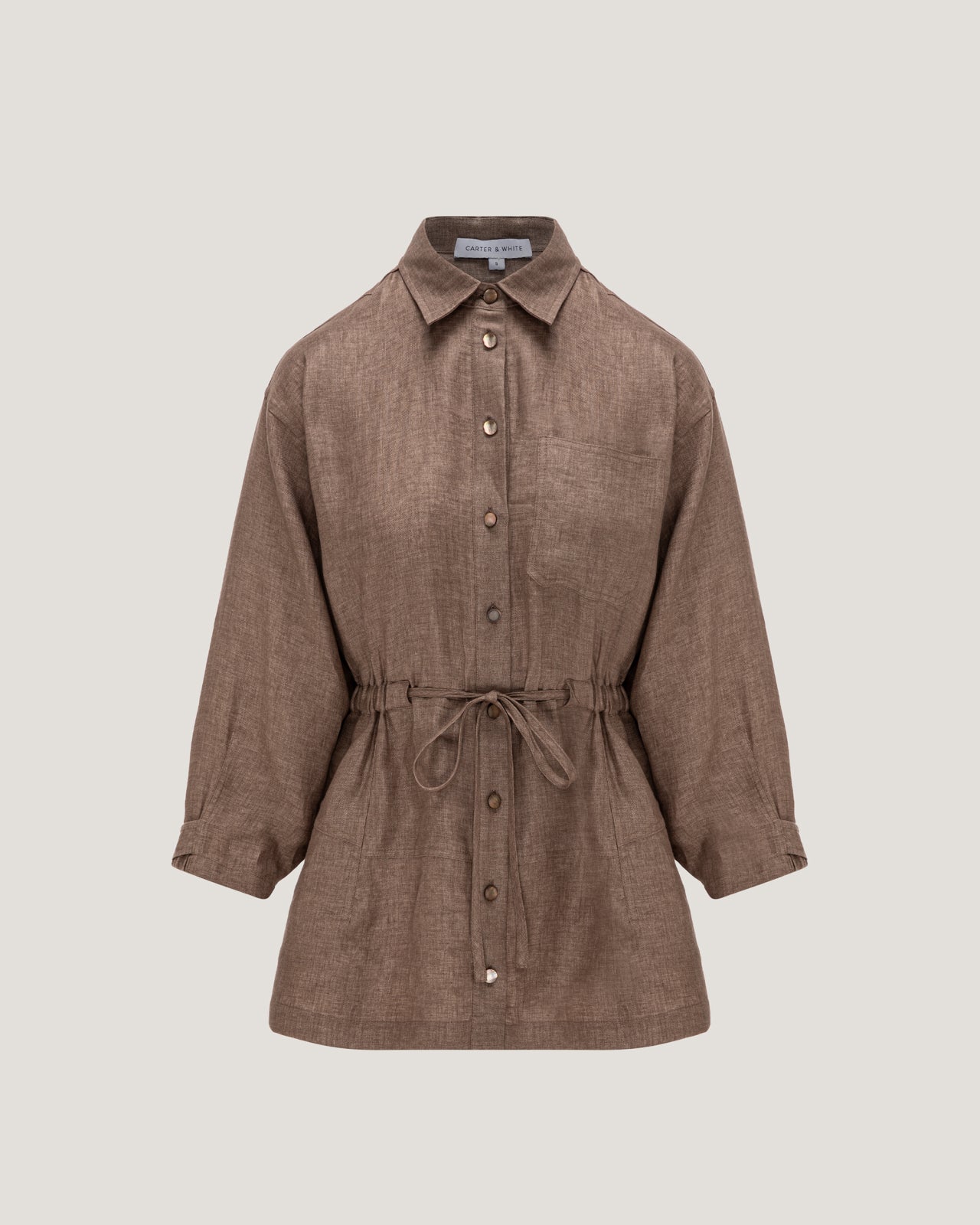 Women Carla Drawstring Tied Shirt
