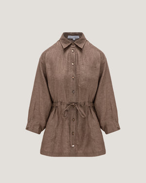 Women Carla Drawstring Tied Shirt